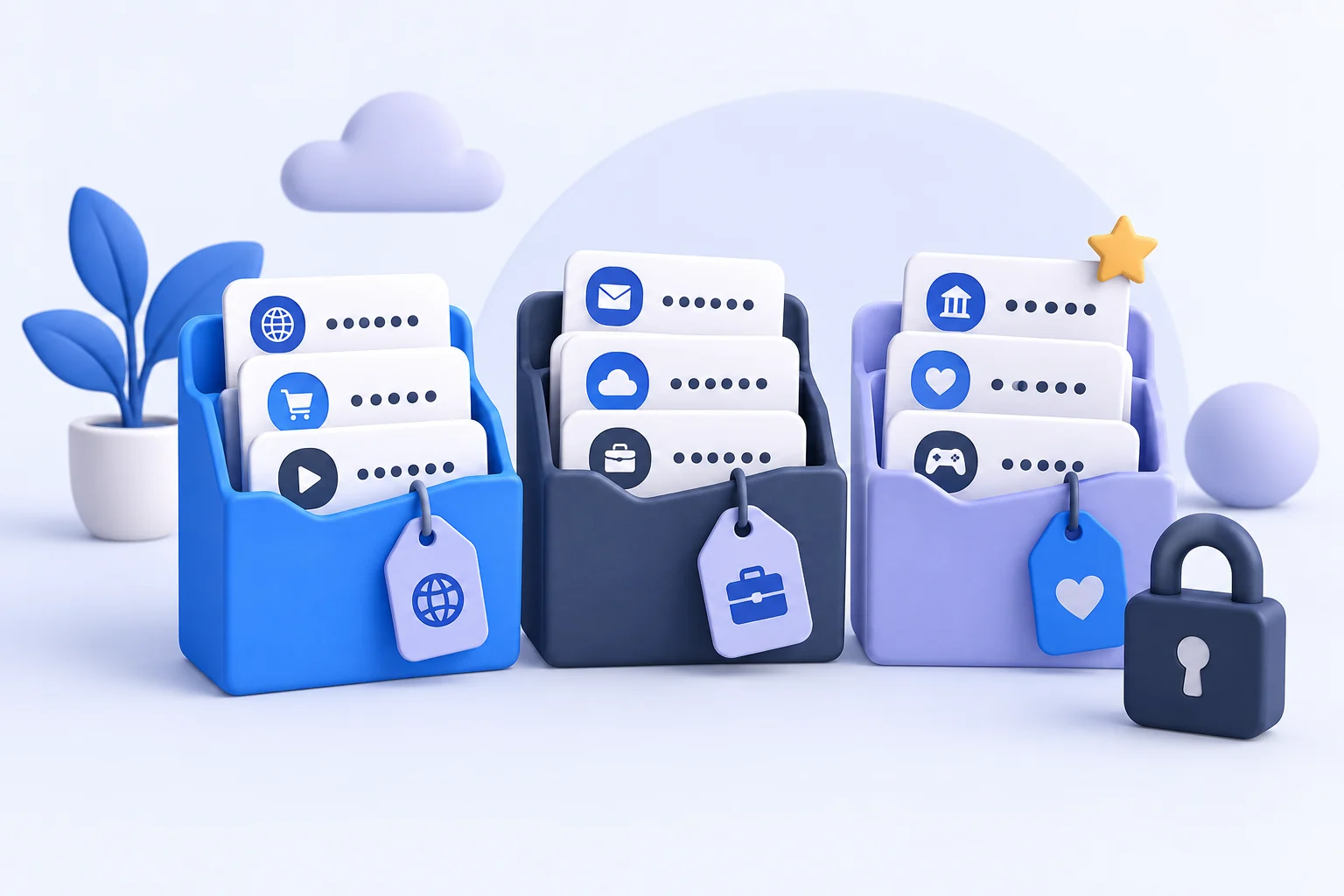 Organizing Logins in 1Password